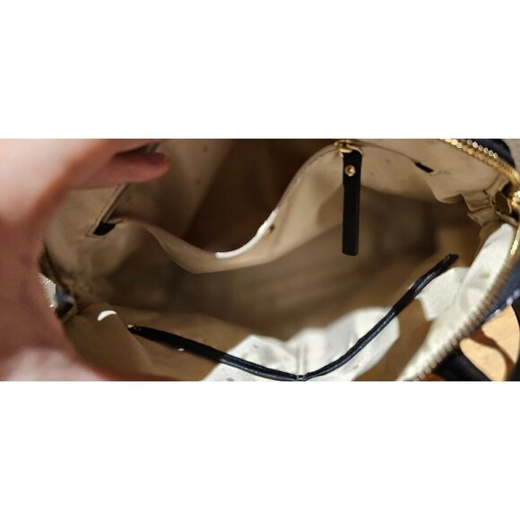 Coach Peyton Floral Print Canvas Tote Bag With Leather Trim - Picture 11 of 11